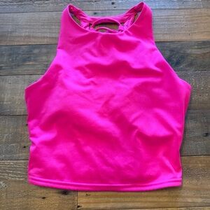 ALO Yoga Bright Pink Tank Top